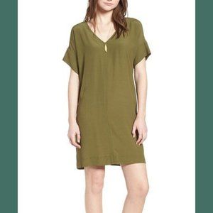 Madewell | Desert Olive Novel T-Shirt Dress - M